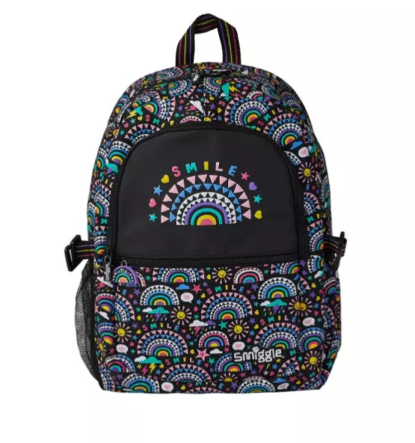 SMIGGLE BETTER TOGETHER Smile Sunshine Backpack 17.8L Adjustable