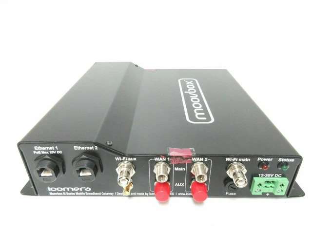 Icomera Bus Router ICOMERA MOOVBOX M220 Routeur Wi-Fi Mobile Dual Modem 3G / 4G GPS EUR ...