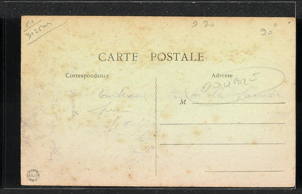 CPA Dormans, Place du Marche et Rue de Chalons 2