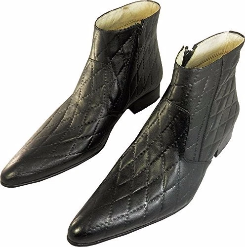 Bottines En Cuir Italien Caramel VANEAU BOTIER PARIS - Pointure 41, Occasion Bon état, Style Très Chic, Pour Homme