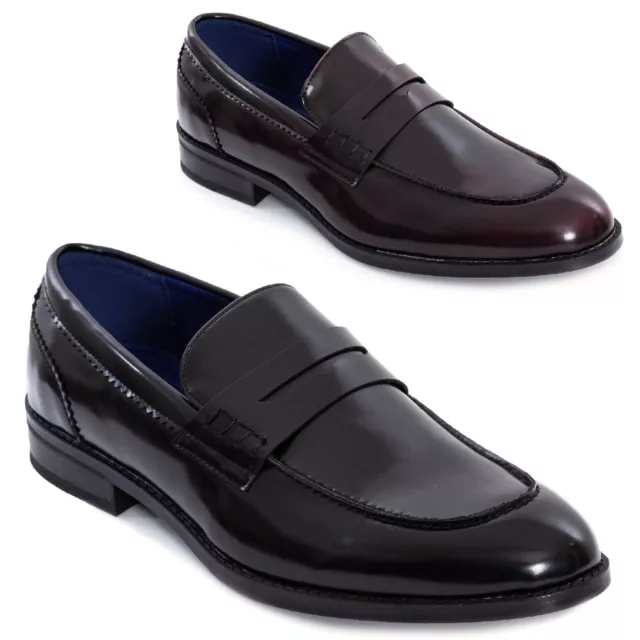 Mocassini uomo oxford polacchine scarpe uomo eleganti college TOOCOOL Y79