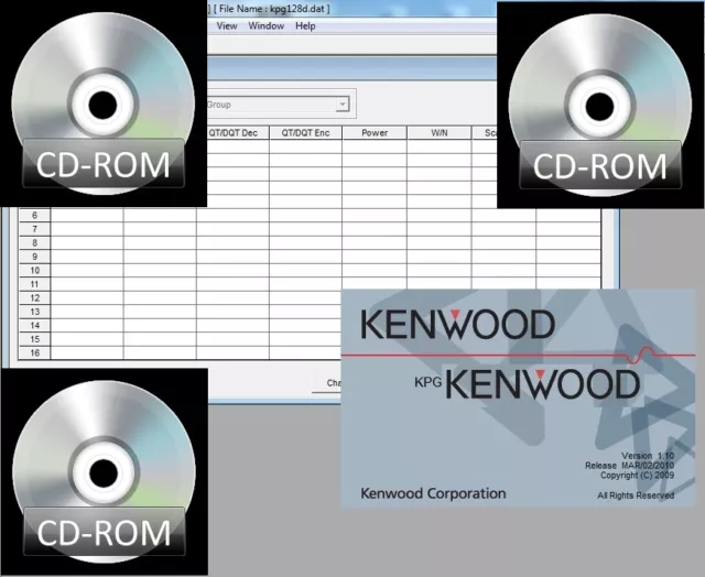 KENWOOD PROGRAMMING SOFTWARE KPG for TK, LMR, NX, TH, TM, TKR, NXR, PKT