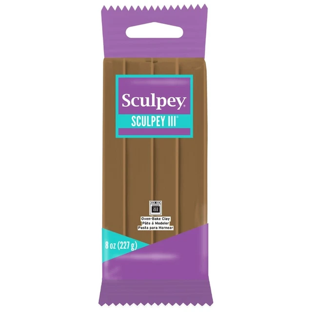 Arcilla de polímero Sculpey III 8 oz avellana - S308-1657