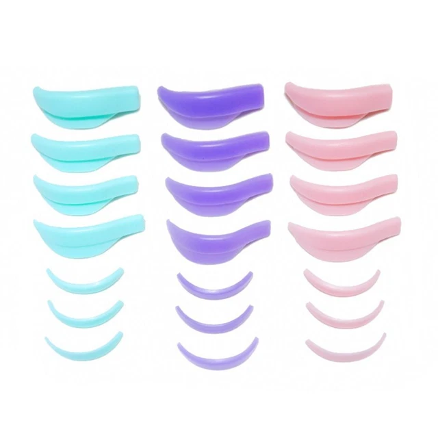 de bouclage de cils Silicone Perm Pad pour cils Bouclier Tiges de recyclage