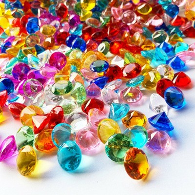 DURABLE Perles De 10000 Pcs Acrylique Gemmes 4mm Durable Inodore Non 