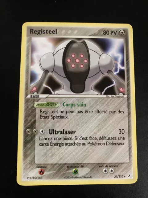 Registeel Rare - Pokemon 29/110 Ex Fantomes Holon Neuf Fr