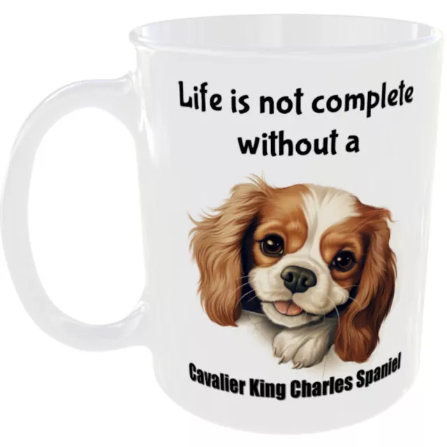 Cavalier King Charles Spaniel Mug Dog Breed Owner Gift Cup Pet Lovers Canine Me