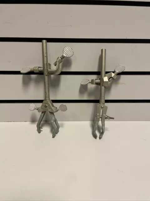 Set of Fisher Scientific Castaloy R Adapter Clamp Vintage Laboratory