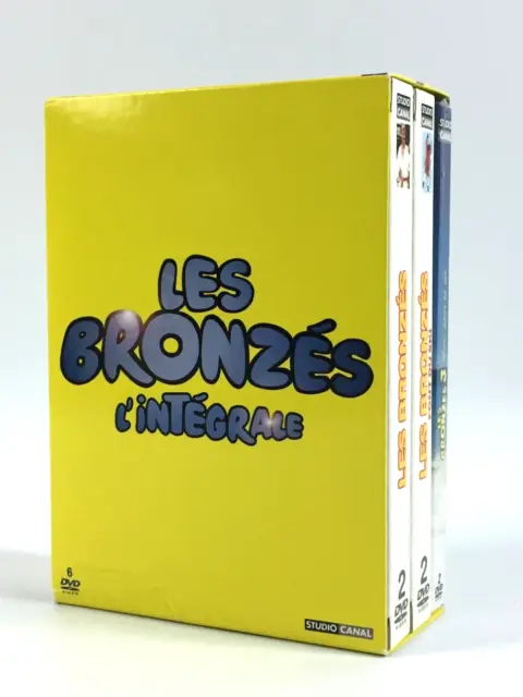 Les Bronzés L'intégrale La Trilogie / Rare Coffret 6 DVD Edition Collector
