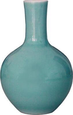 Vase Globular Globe Celadon Colors May Vary Green Variable Ceramic Handmade
