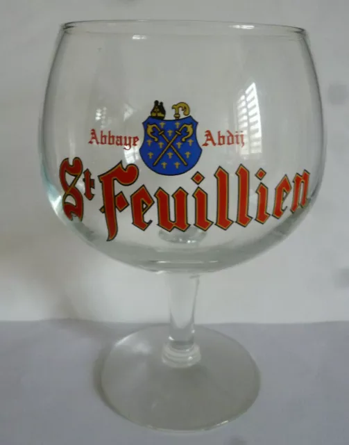 Collector , Verres A Biere Saint Feuillien , 33 Cl , Od1049