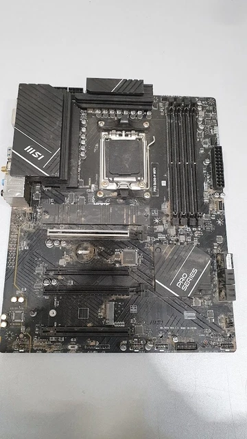 MSI PRO B650-P WiFi AM5 ATX AMD DDR5 Motherboard Not Working For Parts ...