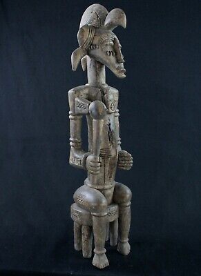 Art African Arts First - Large Statue Of Guardian Of Poro Senoufo - 70 CMS