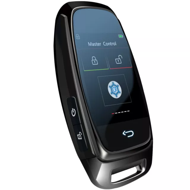 Touch Screen Display Keyless Entry Car Remote Smart Key Digital LCD Waterproof