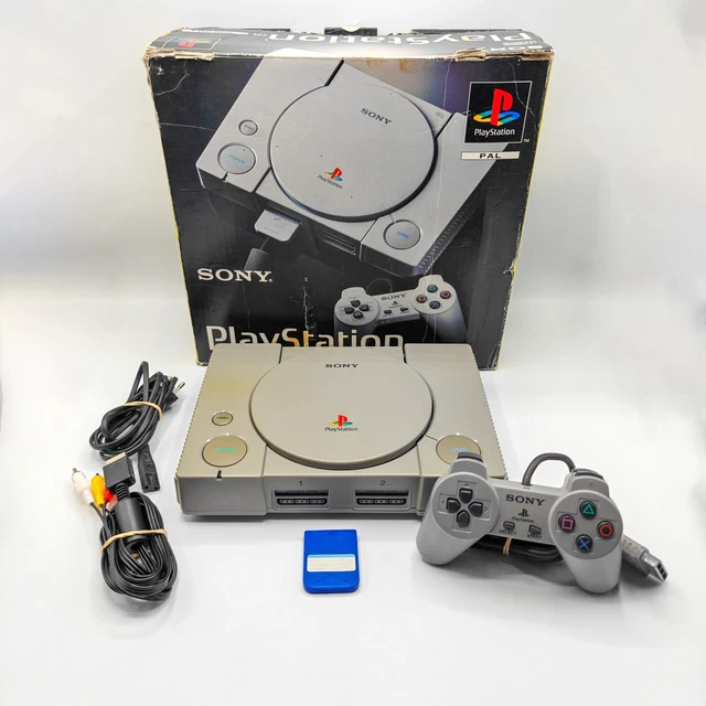 PlayStation 1 Giapponese SCPH-5500 – Console NTSC-J Con Scatola, Controller, Cavi – Usata