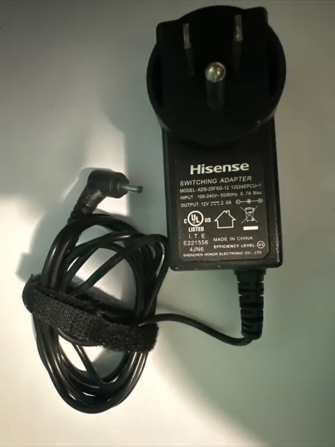 Hisense Switching Adapter ADS-25FSG-12  12V