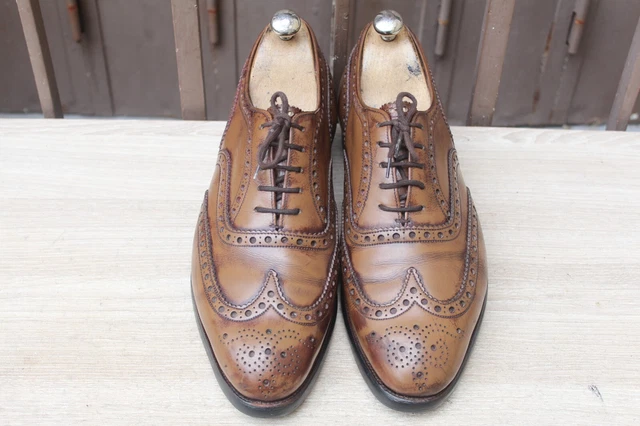Chaussures Church's Burwood Richelieu En Daim - Taille 42,5 EU - Très Bon état - Homme