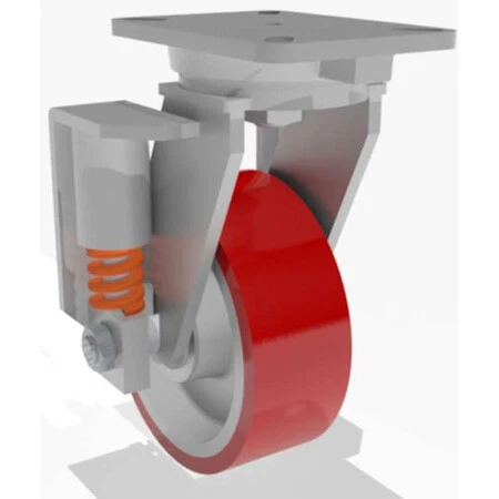 HAMILTON S-SPCH-83TRB-1 Swivel Spring,Loaded Ch 8X3 Ultralast