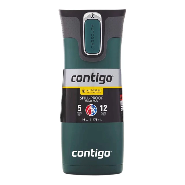 Contigo AUTOSEAL West Loop Vacuum-Insulated Stainless Steel 16 oz. Travel Mug