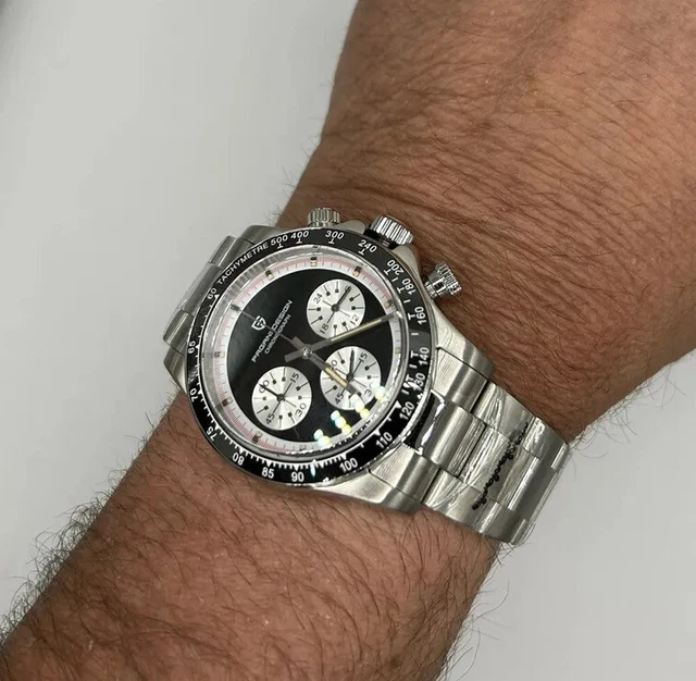 PAGANI DESIGN PD 1676 Daytona Paul Newman Evil Panda Homage Ships From