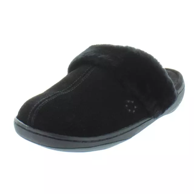 Tempur-Pedic Womens Kensley Suede Slide Slip-Ons Mule Slippers Shoes BHFO 5100