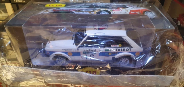 Voitures de rallye miniatures pour lotus Talbot