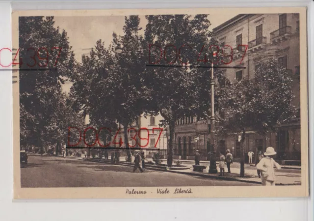 Palermo Viale Liberta Fpv 1948 Bella