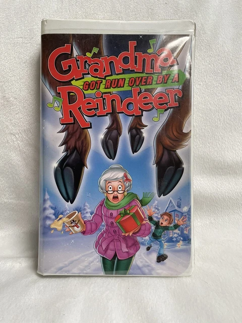 GRANDMA GOT RUN Over By A Reindeer (VHS, 2000, Clam Shell) $11.50 ...