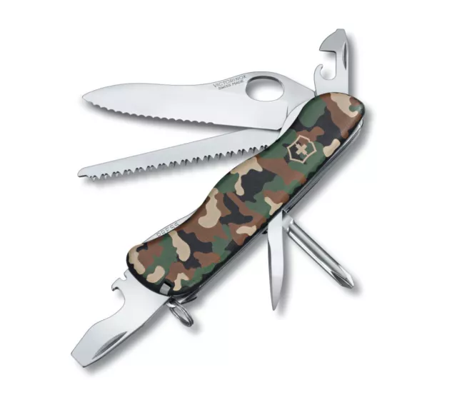 Victorinox - Couteau Suisse Trailmaster Camo 12 Fonctions - 0.8463.MW94