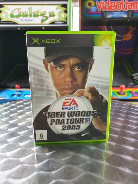 Tiger Woods PGA Tour 2005 - Original Microsoft Xbox Game - With manual