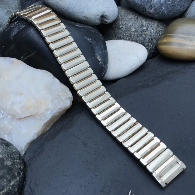 11/16" 17.25mm Gold-Filled Long JB Champion nos 1950s Vintage Watch Band