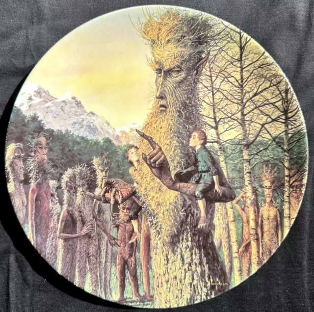 Lord of the Rings Collectors Plate, Danbury Mint, ‘ Treebeard’, Ted Nasmith