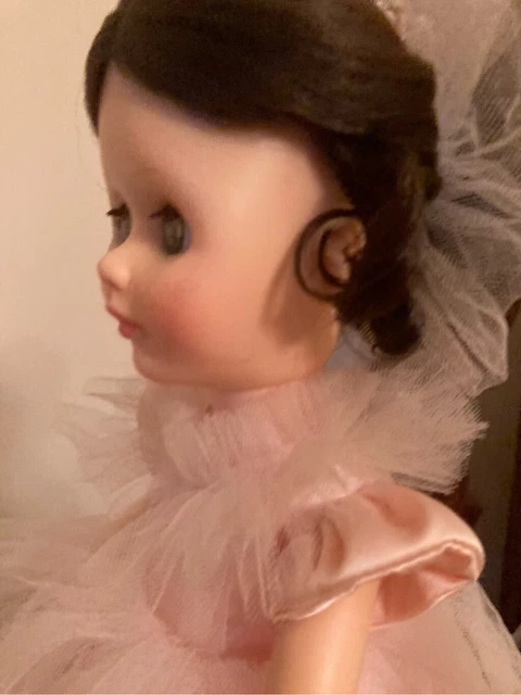 15 1/2” Tall Vinyl Pink Ballerina Doll OPENING NIGHT by Marjorie Spangler Dolls 3
