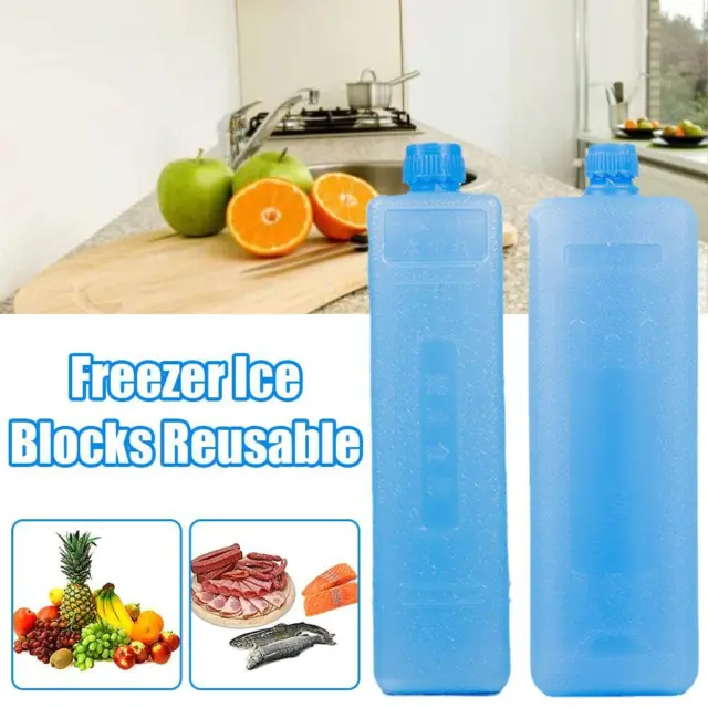 Freezer Ice Blocks Cool Cooler Pack Bag Freezer Picnic Box Travel Lunch A0Q3