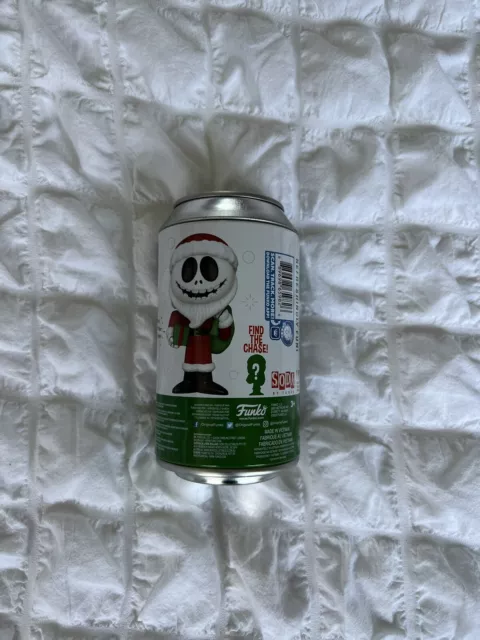 Santa Jack Skellington The Nightmare Before Christmas Funko Soda - Common