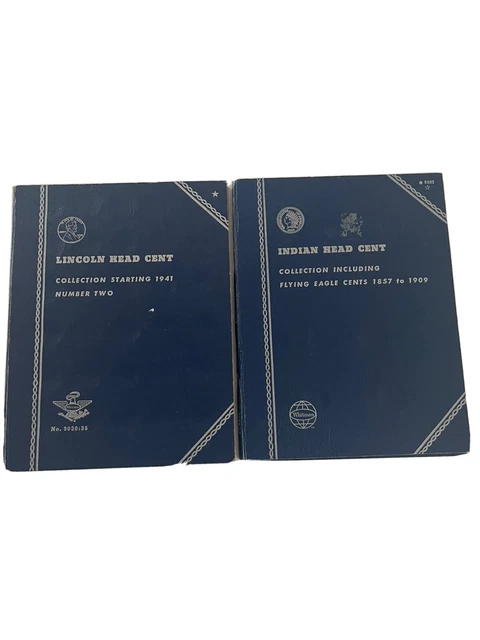 whitmen coin album Lincoln and Indian Head Cent