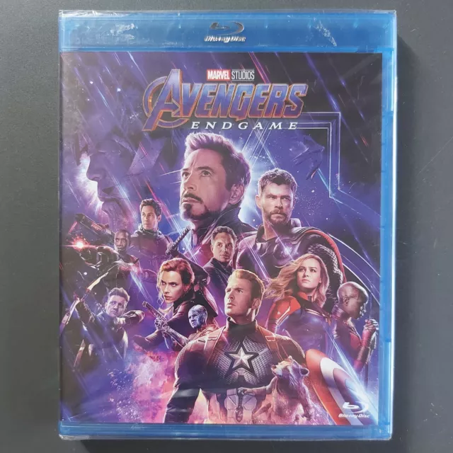 AVENGERS ENDGAME BLU Ray Nuovo Sigillato Marvel Film Ita 2019