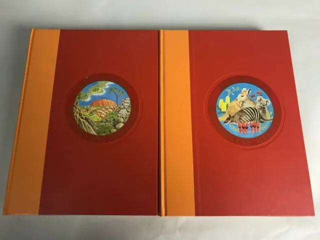 Australian Wilderness Heritage Volume 1 Areas / 2 Flora And Fauna H/C Book Set