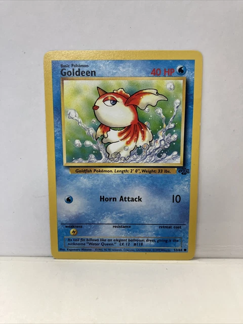 Goldeen | Near Mint | Pokemon TCG | Jungle Set (1999) WOTC | Base | 53/64 | NM