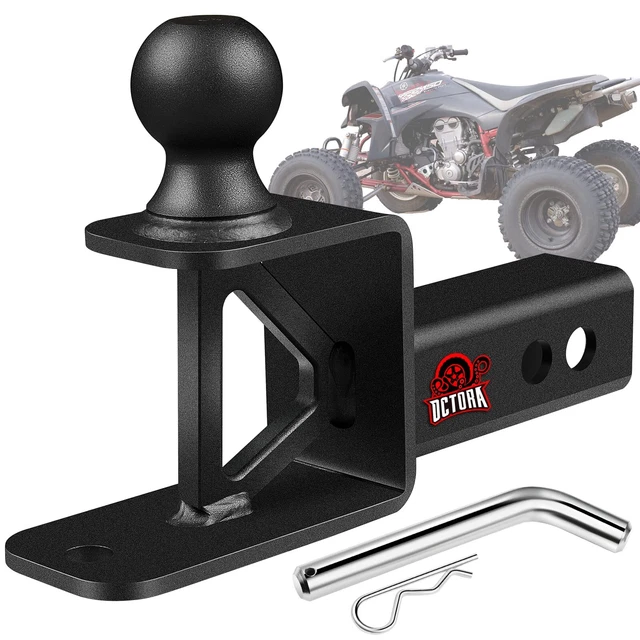 OCTORA ATV/UTV Trailer Hitch, Fits 2-inch Multi-Purpose Hitch Receiver,3-In-1...