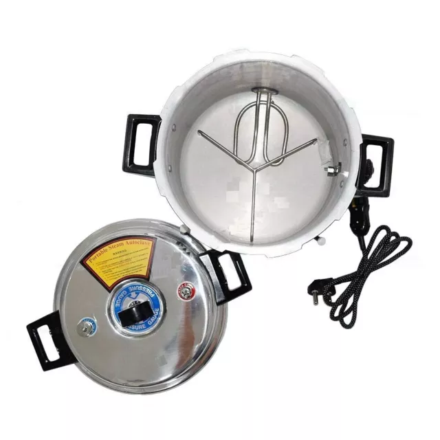 Autoclave Aluminium Pressure cooker Type, Miroir Finition, Électrique 3