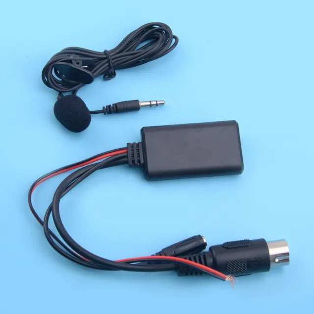 Bluetooth Audio Music AUX Cable Adapter Microphone Fit For Kenwood 13-pin CD Ze