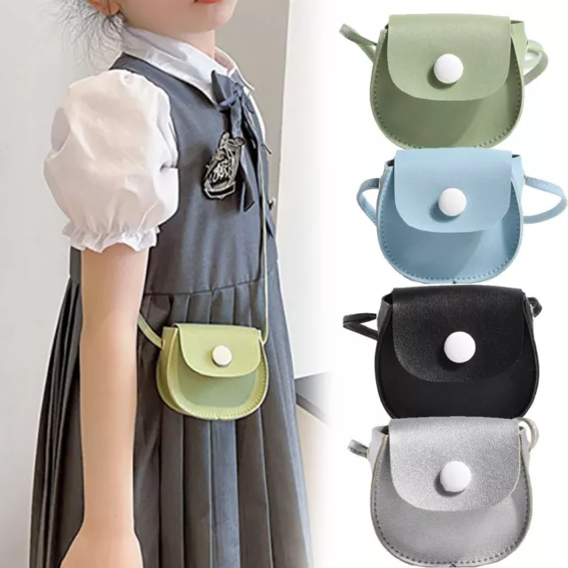 Korean Style Chain Purse PU Leather Shoulder Bag Messenger Bags  Child Girls