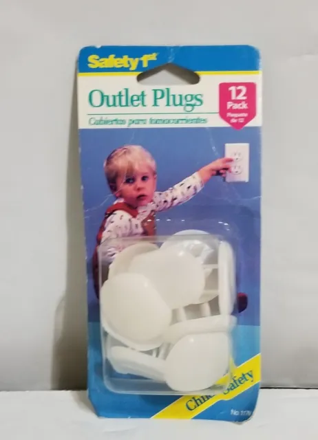 Safety 1st Outlet Plugs 12 Pack New #117N
