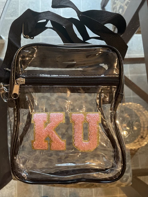 Keith Urban KU Clear Cross Body Bag /Purse Stadium Concert Transparent Pink