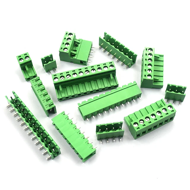 Morsetti PCB Verdi A Vite 5.08mm, Connettori Passo 5.08 - Scegli Il Numero Di Poli (2-6)