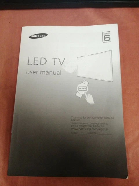 Samsung LED TV user Manual sm42