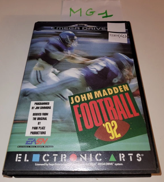 Mega john madden football 92 - Jeux vidéo