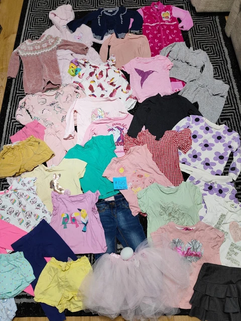 #D15💜 Huge Bundle Of Girls Clothes 2-3years GEORGE NEXT F&F H&M PRIMARK ZARA
