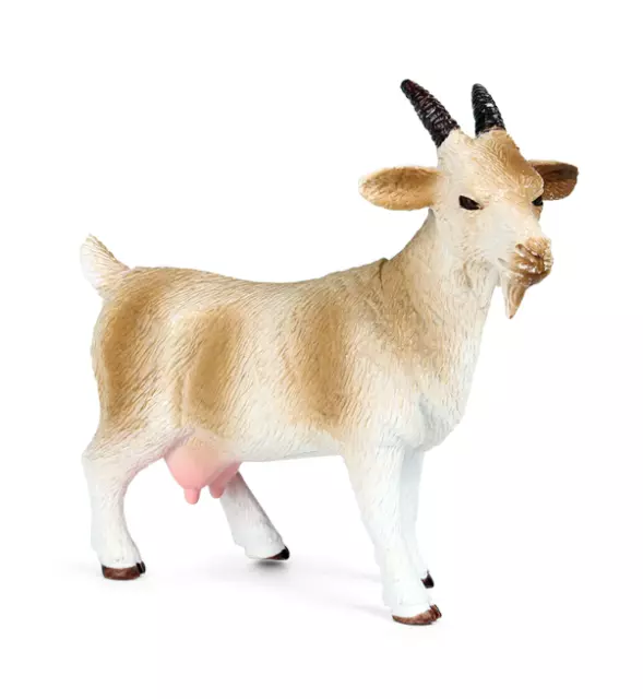 11cm Mini Goat Sheep PVC Toy Animal Figure Doll Kids Gift #15